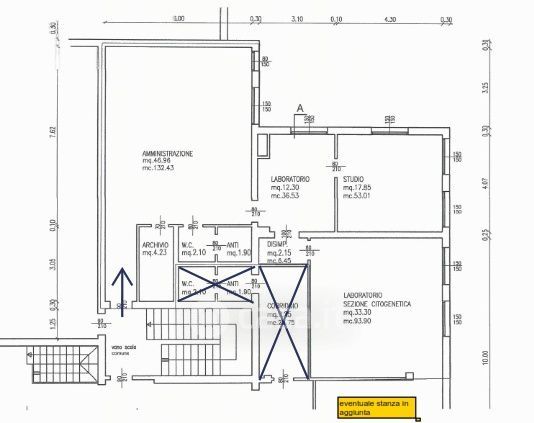 Ufficio in commerciale in Via della Provvidenza