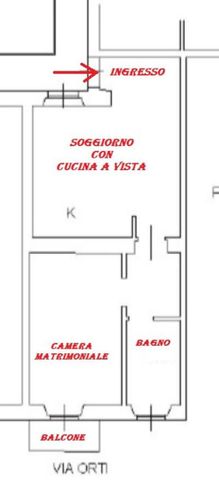 Appartamento in residenziale in Via Orti 19