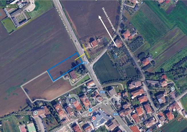 Terreno agricolo in commerciale in Via Trasversale Marecchia