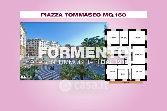 Appartamento in residenziale in Piazza Tommaseo