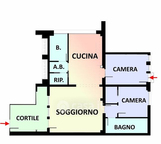 Appartamento in residenziale in Via Antonio Carnevali 14