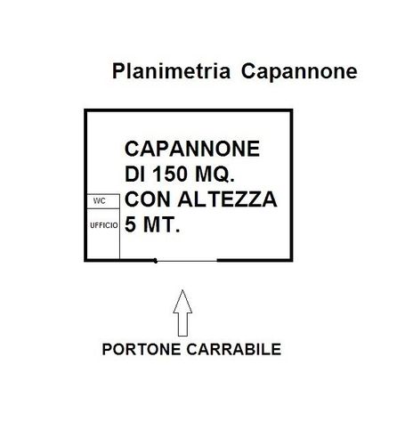 Capannone in commerciale in Via Pistoiese 613 /2