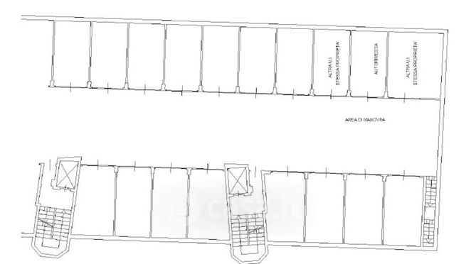Box/posto auto in residenziale in Via Rivera 47