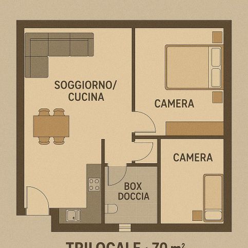 Appartamento in residenziale in Via Aurelio Saffi