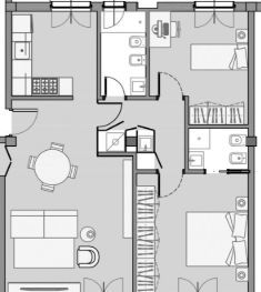 Appartamento in residenziale in Via Donato Creti