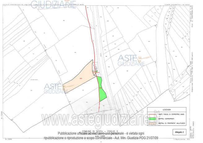Terreno agricolo in commerciale in 