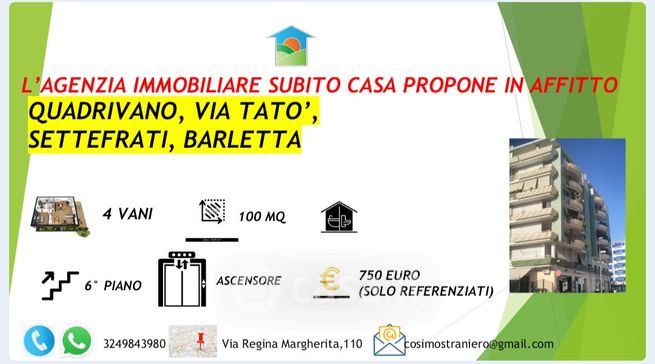 Appartamento in residenziale in Via Don Michele Tatò