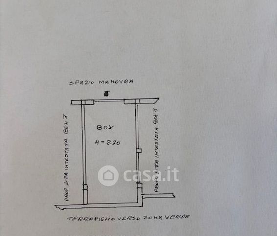 Box/posto auto in residenziale in Via Orione 8
