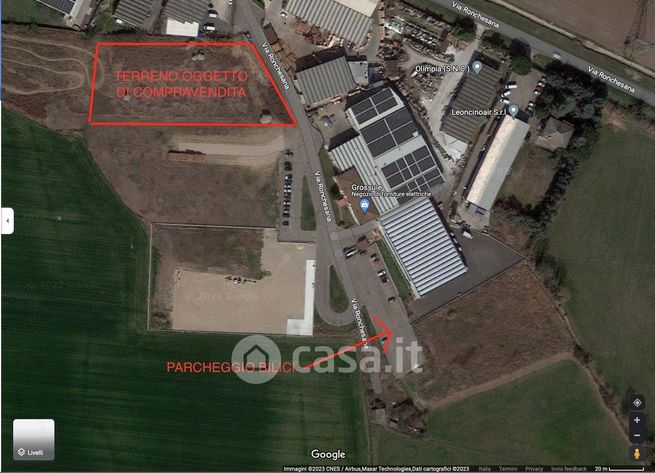 Terreno agricolo in commerciale in Via Ronchesana 18