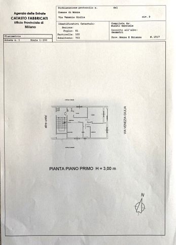 Appartamento in residenziale in Via Venezia Giulia 9