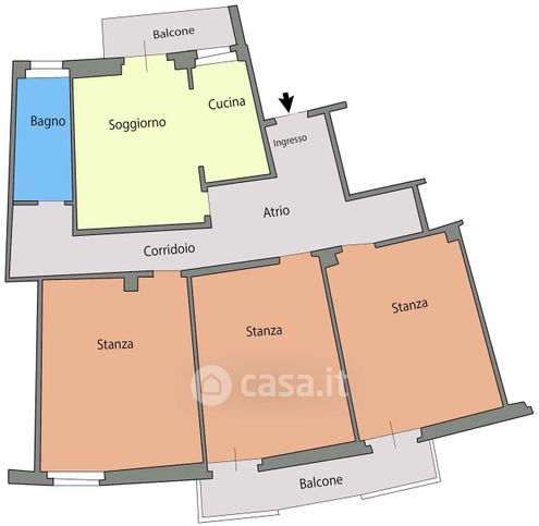 Appartamento in residenziale in Via Brennero 3