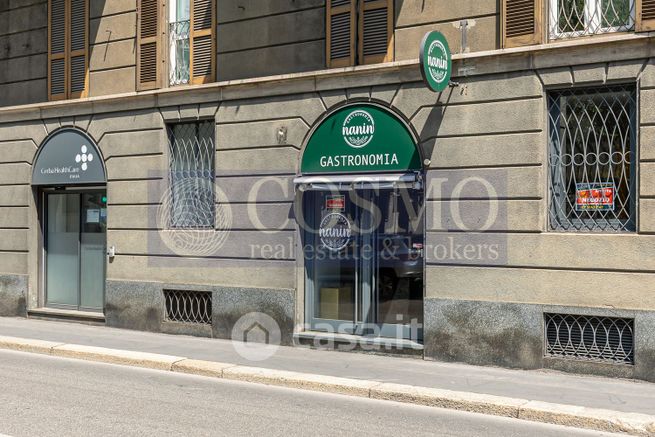 Negozio/locale commerciale in commerciale in Via della Moscova 22