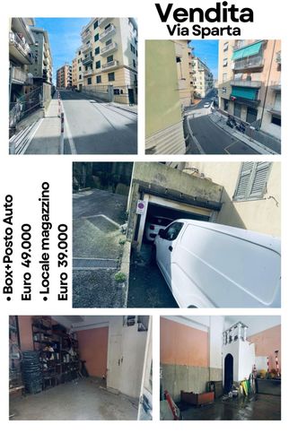 Box/posto auto in residenziale in Via Sparta 17