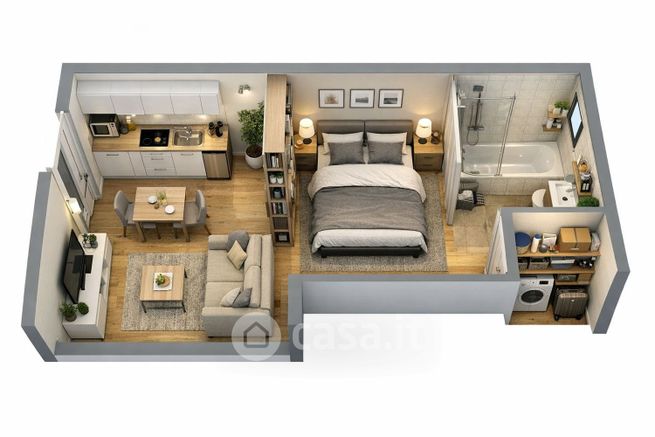 Appartamento in residenziale in Via Volturno