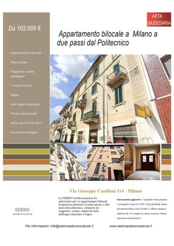 Appartamento in residenziale in Via Giuseppe Candiani 114