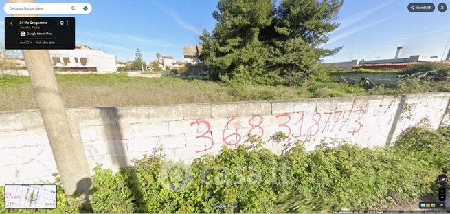 Terreno edificabile in residenziale in Via Dragamine