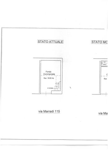 Capannone in commerciale in Via Giovanni Marradi 115