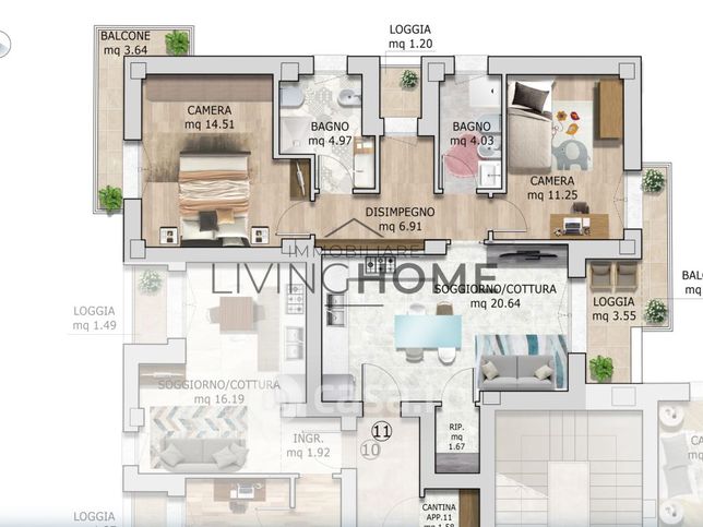 Appartamento in residenziale in 