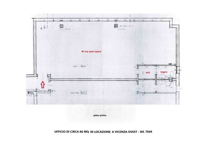 Ufficio in commerciale in Via Vecchia Ferriera