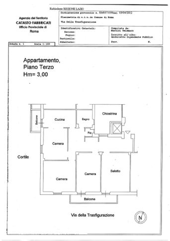 Appartamento in residenziale in Via della Trasfigurazione