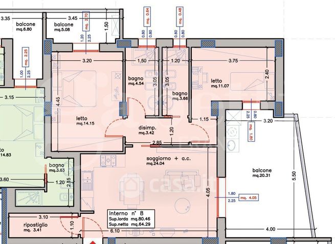 Appartamento in residenziale in Via Pasquale Celommi 10