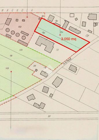 Terreno edificabile in residenziale in Via Ponticelli