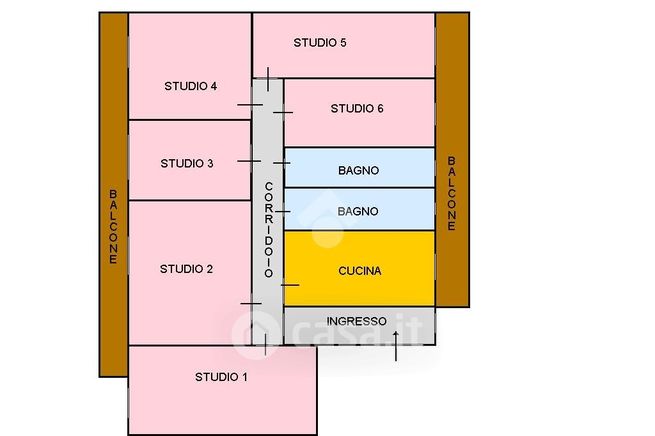 Appartamento in residenziale in Via Bologna 21