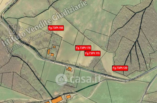 Terreno agricolo in commerciale in Via Gabbiano