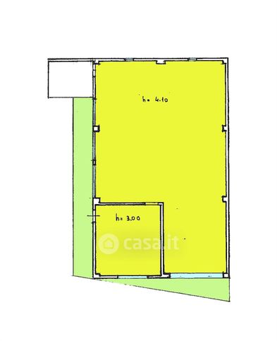 Capannone in commerciale in 