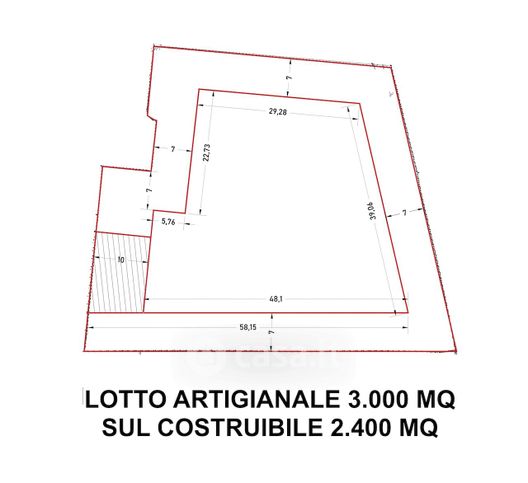 Terreno agricolo in commerciale in Via Ferruccio Parri