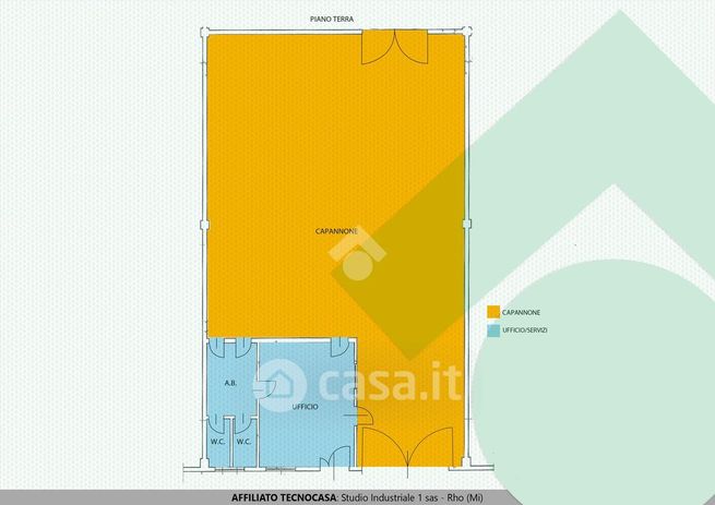 Capannone in commerciale in Via Monte Grappa 4023