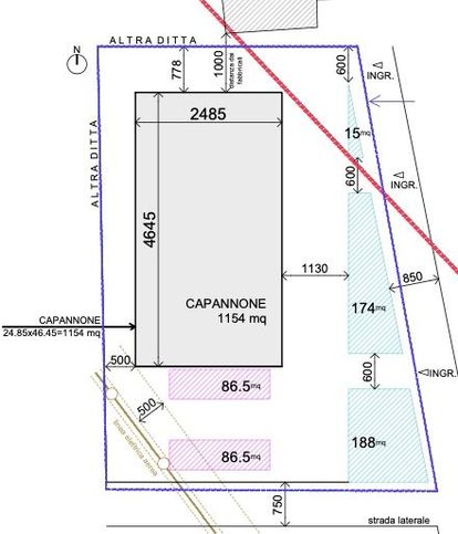 Terreno edificabile in residenziale in Via s. rita