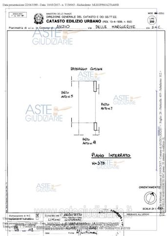 Garage/posto auto in residenziale in Via delle Margherite 123