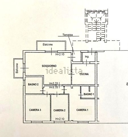 Appartamento in residenziale in Via Romana Ovest 19