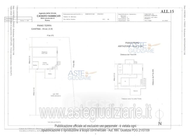 Appartamento in residenziale in Via della Pineta 82