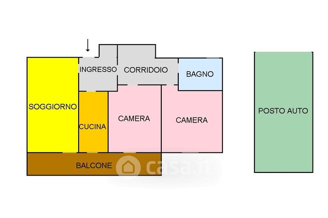 Appartamento in residenziale in Via Francesco Tovaglieri 392