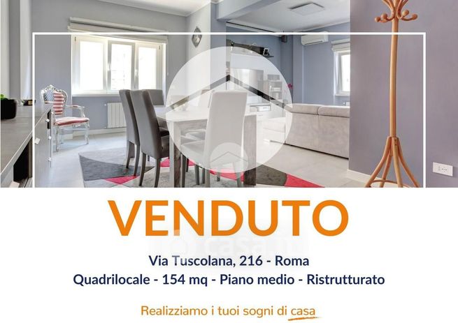 Appartamento in residenziale in Via Tuscolana 216