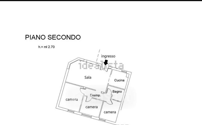 Appartamento in residenziale in Via Vittorio Veneto 27