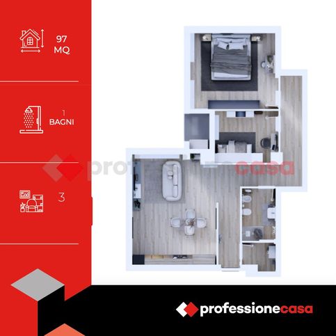 Appartamento in residenziale in Via Castronella