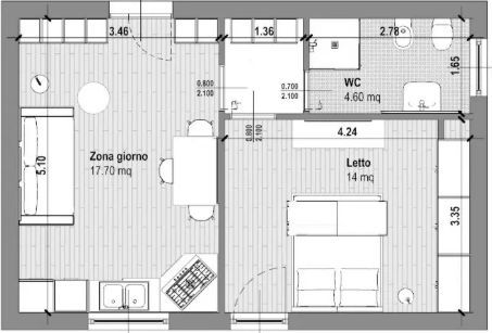 Appartamento in residenziale in Via Villanova