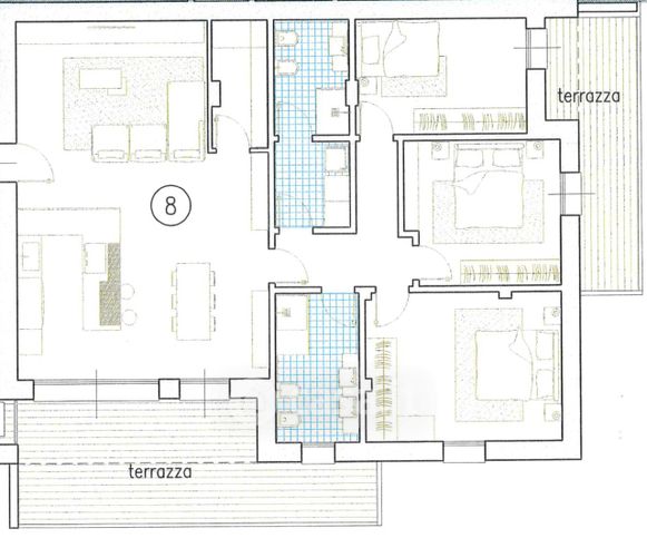 Appartamento in residenziale in Stradella della Mura Rotta