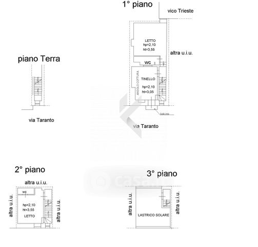 Casa indipendente in residenziale in Corso Italia 62