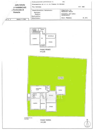 Casa indipendente in residenziale in Via Caltana 83