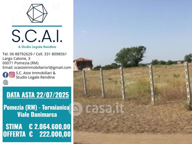 Terreno edificabile in residenziale in Viale Danimarca