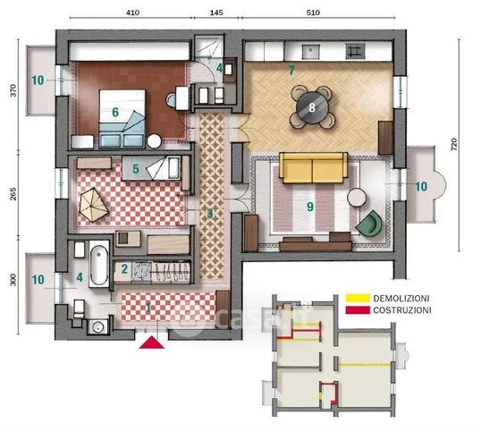 Appartamento in residenziale in Via Enrico Fermi