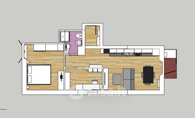 Appartamento in residenziale in Via Carlo Bini 16