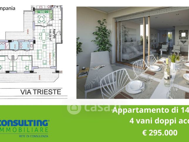 Appartamento in residenziale in Via Trieste 63