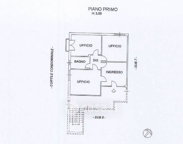 Ufficio in commerciale in Località cortixandra