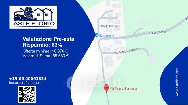 Terreno agricolo in commerciale in Via Piana San Francesco