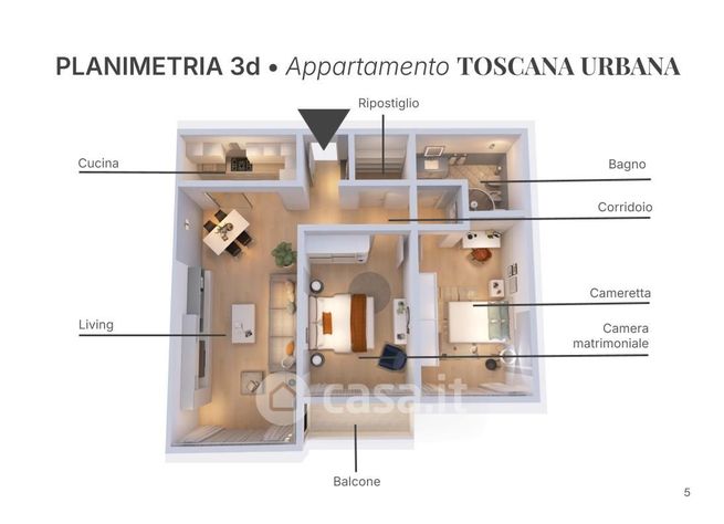 Appartamento in residenziale in Via Alessandro Pertini 5